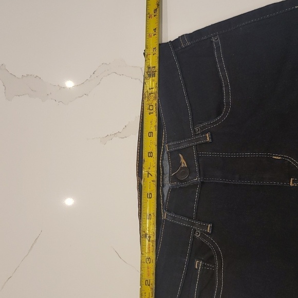 Levi Strauss Denim Skinny 711 Jeans Dark Womens Size 27/30 - Picture 13 of 13